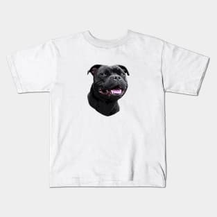 Staffy - Staffordshire bull terrier Kids T-Shirt